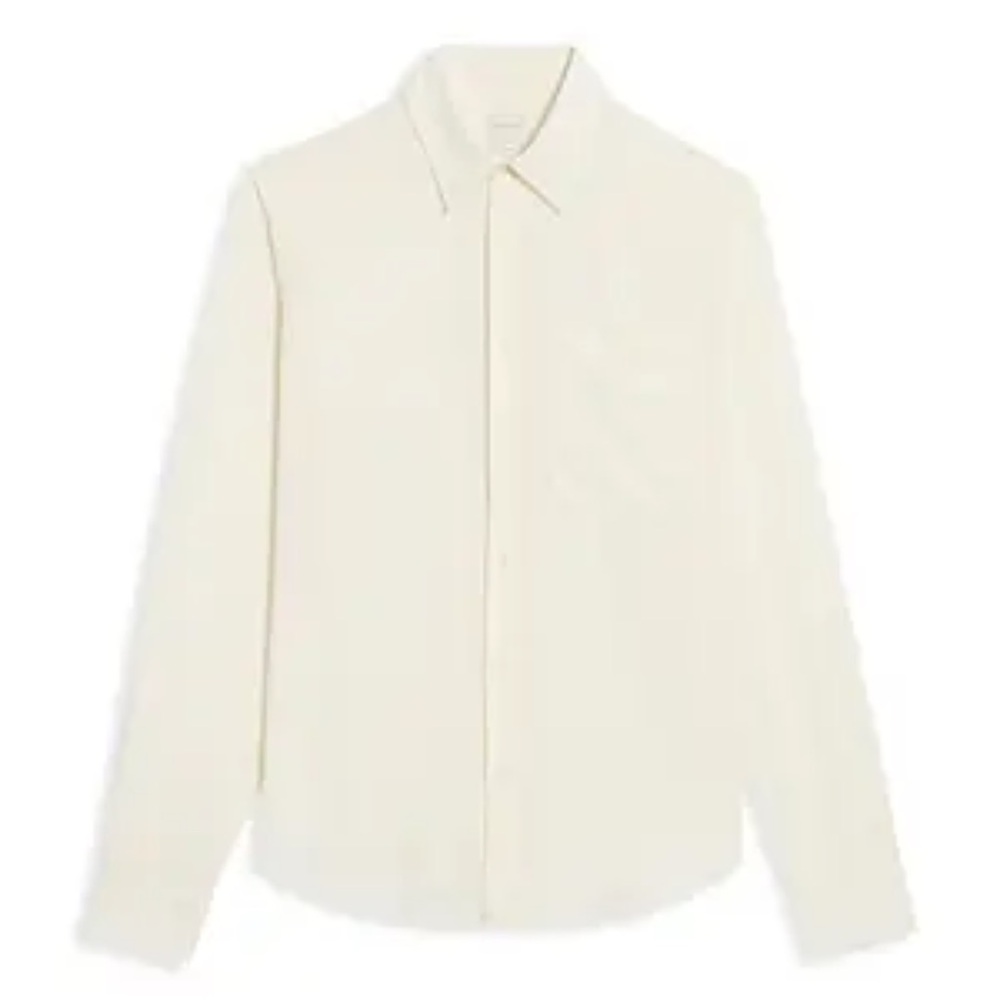 Sandro Cream Dress Shirt